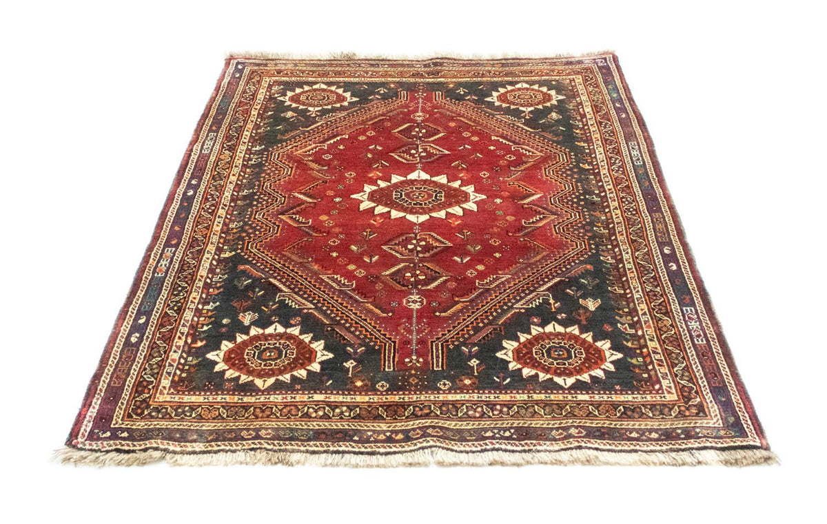 Tapis persan - Nomadic - 168 x 120 cm - rouge