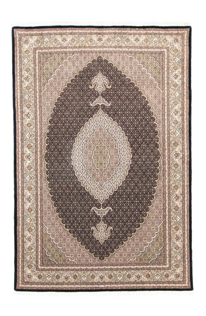 Tapis persan - Tabriz - Royal - 246 x 174 cm - marron