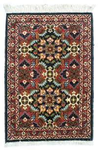 Tapis persan - Bidjar - 62 x 45 cm - bleu