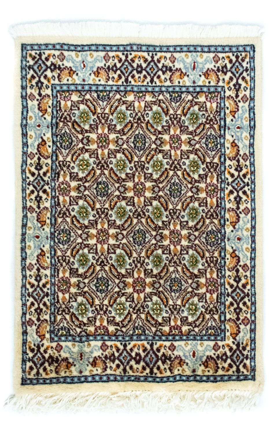 Tapis persan - Classique - 60 x 40 cm - bleu