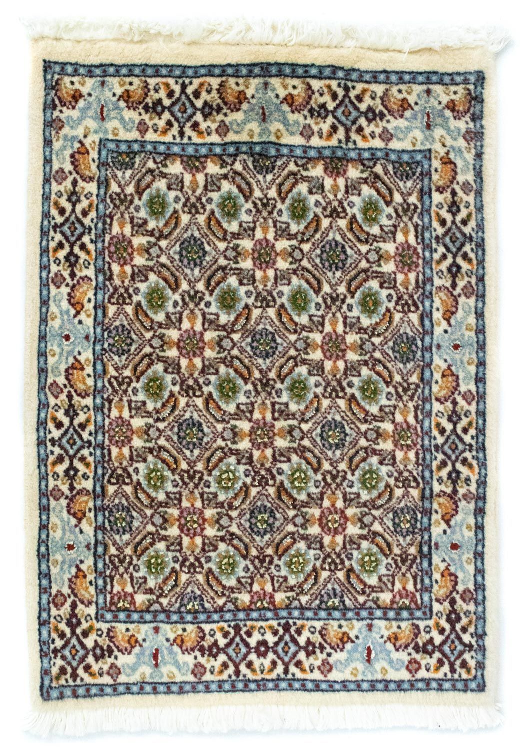 Tapis persan - Classique - 60 x 40 cm - bleu