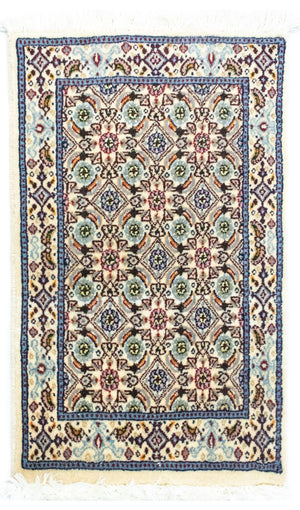 Tapis persan - Classique - 60 x 40 cm - bleu
