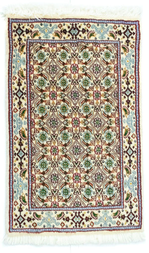 Tapis persan - Classique - 60 x 40 cm - bleu