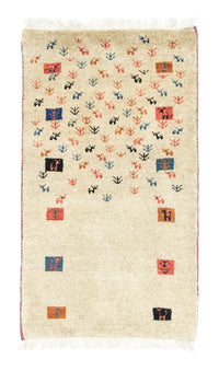 Tapis Gabbeh - Persan - 128 x 73 cm - beige