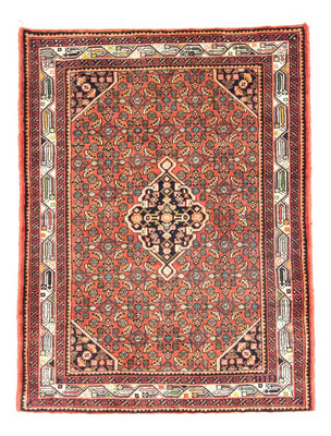 Tapis persan - Nomadic - 140 x 106 cm - orange