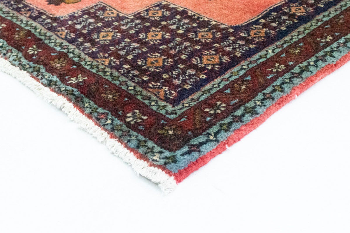 Tapis persan - Classique carré  - 77 x 73 cm - saumon