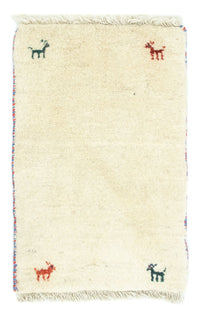 Tapis Gabbeh - Persan - 60 x 40 cm - beige