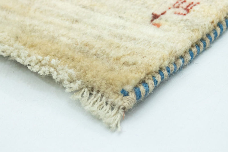 Tapis Gabbeh - Persan - 89 x 57 cm - multicolore