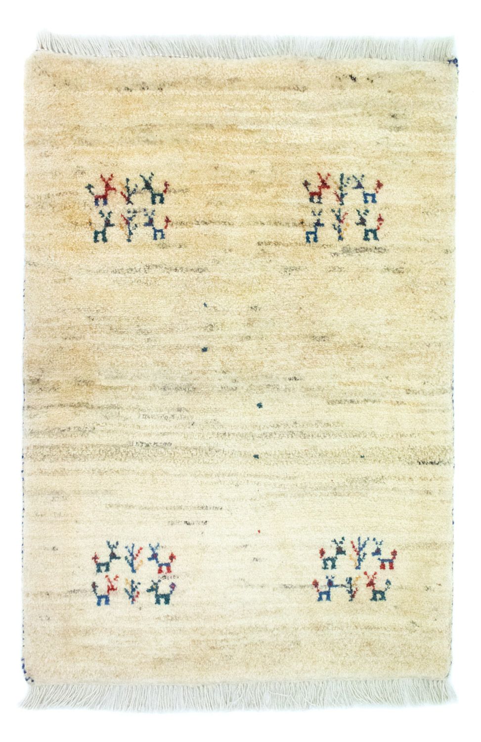 Tapis Gabbeh - Persan - 94 x 64 cm - multicolore