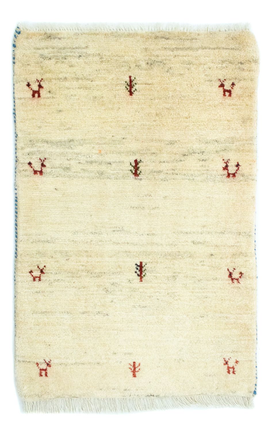 Tapis Gabbeh - Persan - 90 x 59 cm - multicolore