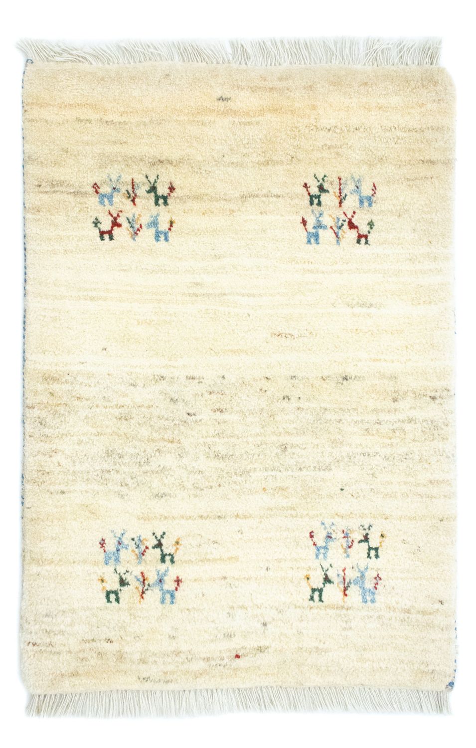 Tapis Gabbeh - Persan - 90 x 64 cm - multicolore