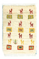 Tapis Gabbeh persan Tapis 60x40cm - Perserteppich Wollteppich