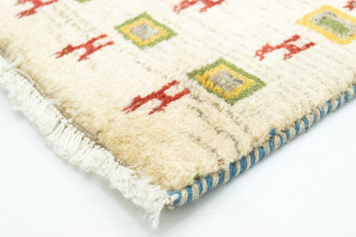 Tapis Gabbeh - Persan - 60 x 40 cm - multicolore