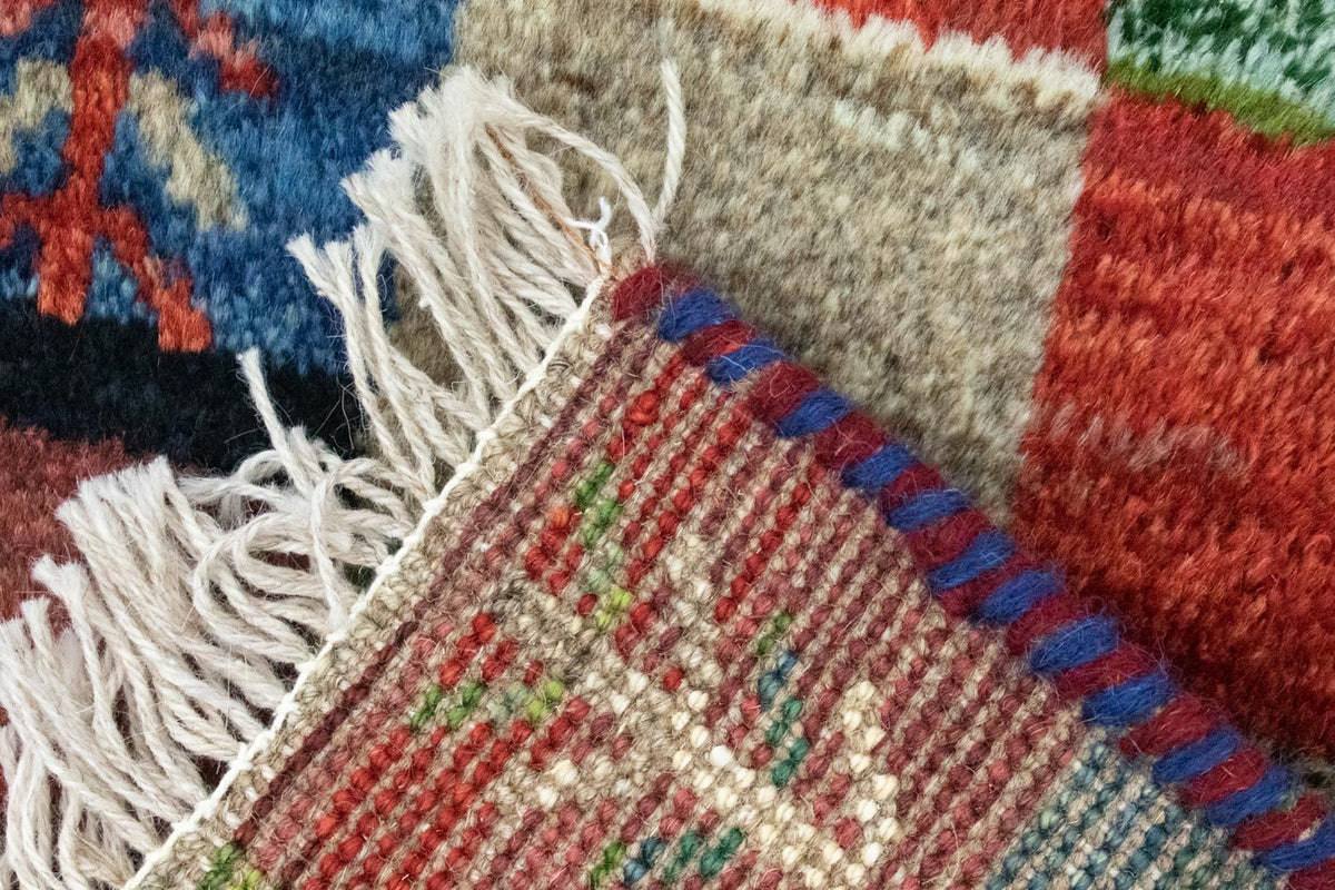 Tapis Gabbeh - Persan - 60 x 40 cm - multicolore