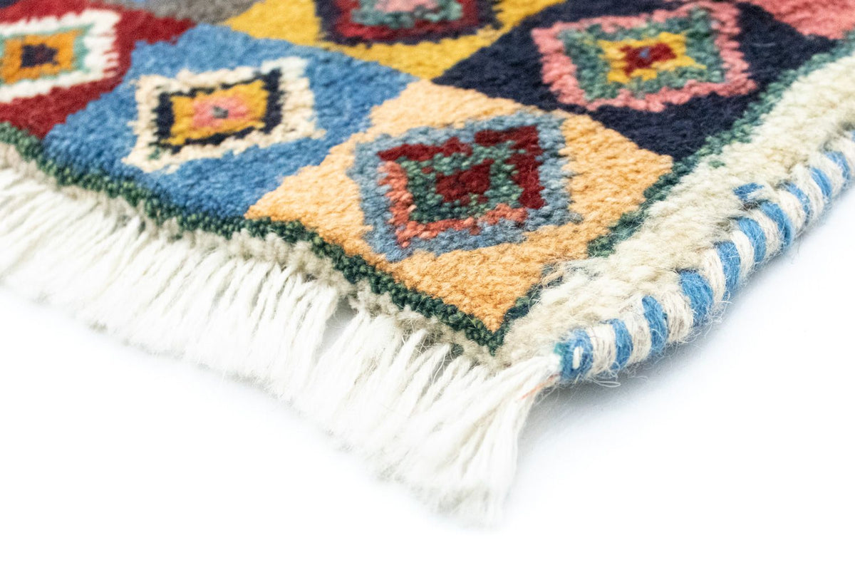 Tapis Gabbeh - Persan - 60 x 40 cm - multicolore