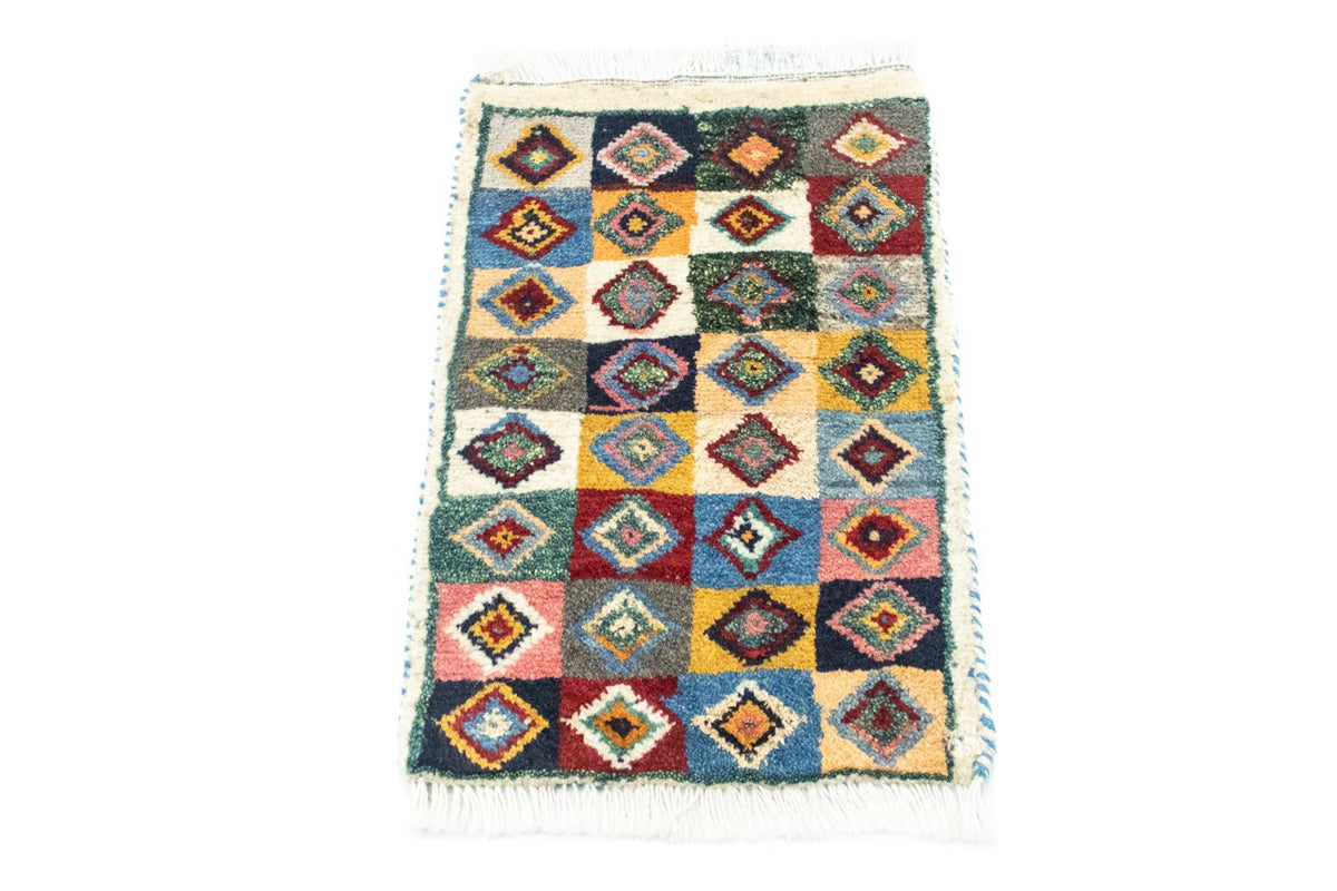 Tapis Gabbeh - Persan - 60 x 40 cm - multicolore