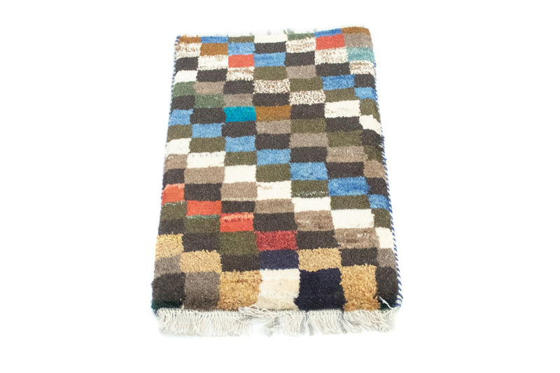 Tapis Gabbeh - Persan - 60 x 40 cm - multicolore