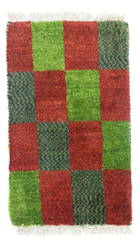 Tapis Gabbeh - Persan - 60 x 40 cm - multicolore