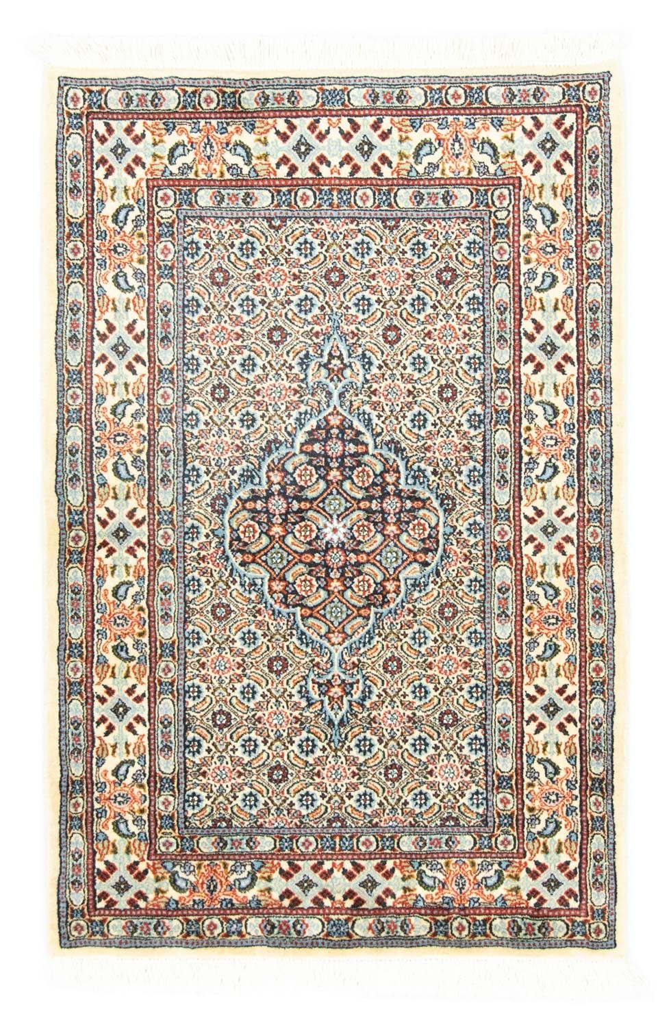Tapis persan - Classique - 122 x 78 cm - bleu