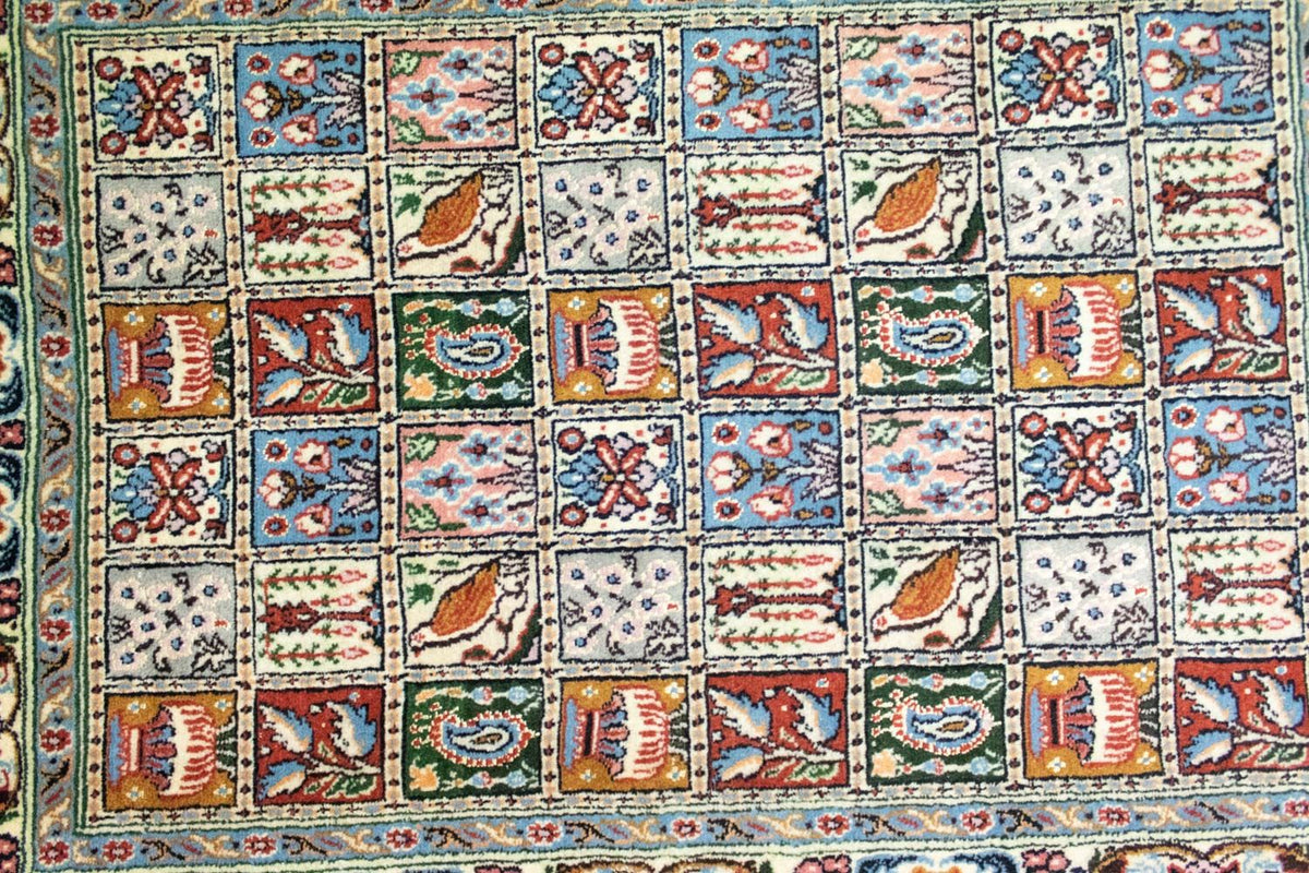 Tapis persan - Classique - 114 x 78 cm - bleu