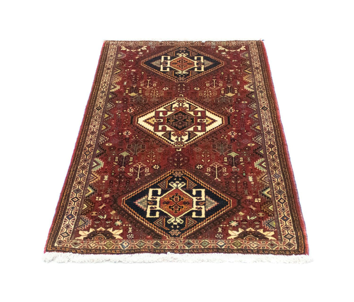 Tapis persan - Nomadic - 147 x 75 cm - rouge
