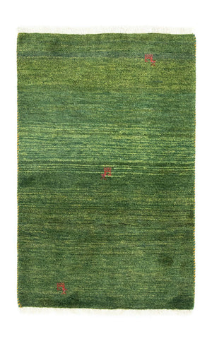 Tapis Gabbeh - Persan - 125 x 80 cm - vert