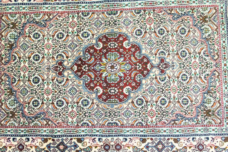 Tapis persan - Classique - 116 x 78 cm - bleu