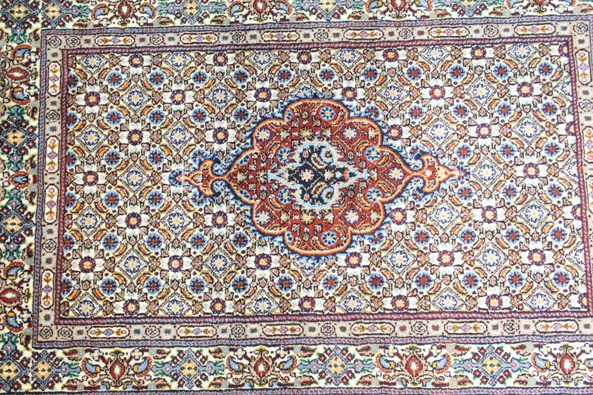 Tapis persan - Classique - 120 x 80 cm - bleu