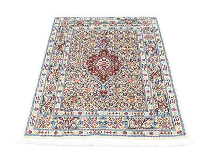 Tapis persan - Classique - 121 x 76 cm - bleu