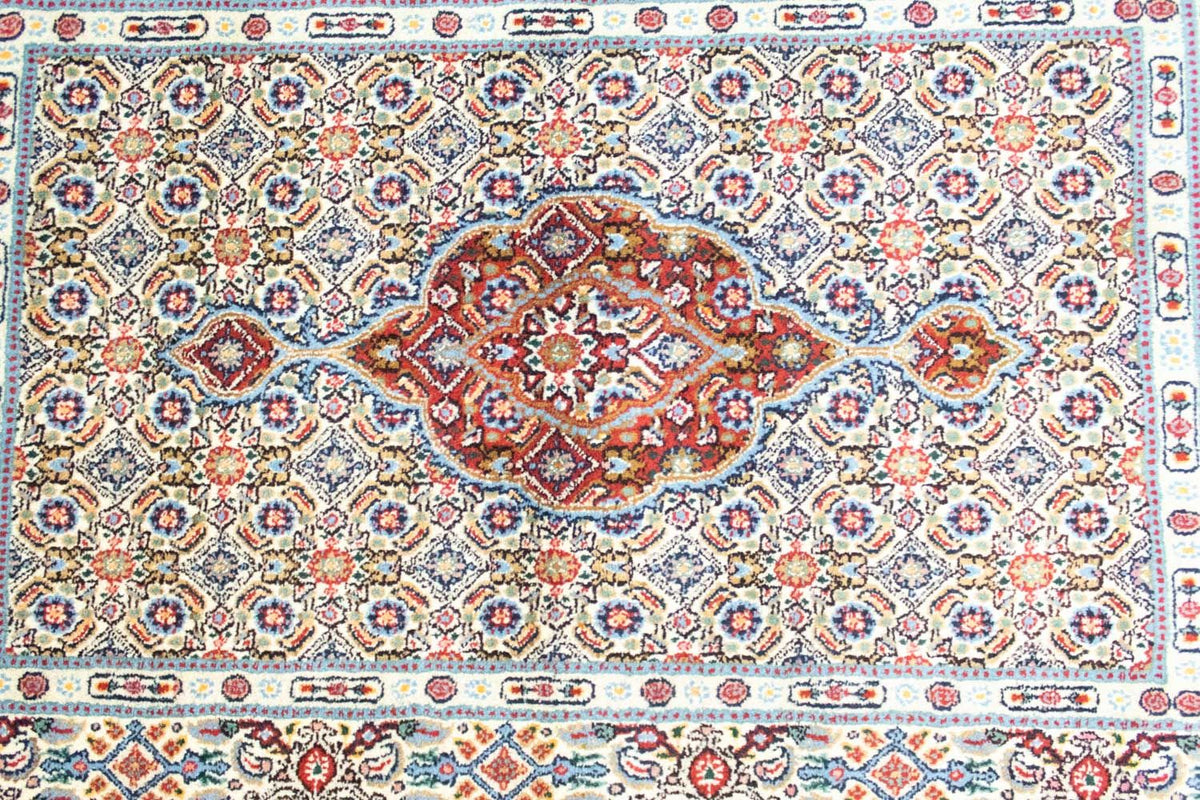 Tapis persan - Classique - 120 x 78 cm - bleu