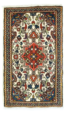 Tapis persan - Nomadic - 90 x 60 cm - beige