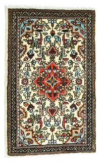 Tapis persan - Nomadic - 90 x 60 cm - beige