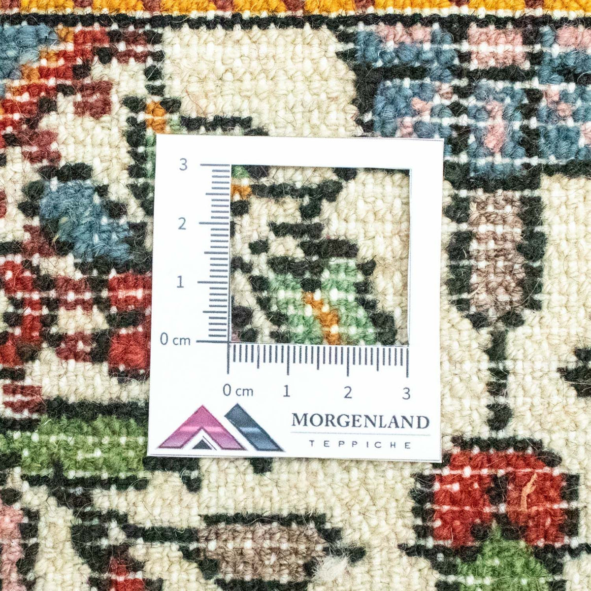 Tapis persan - Nomadic - 90 x 60 cm - beige