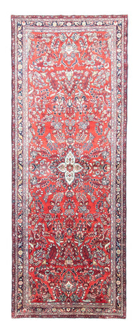 Tapis de couloir Tapis persan - Nomadic - 405 x 150 cm - rouge