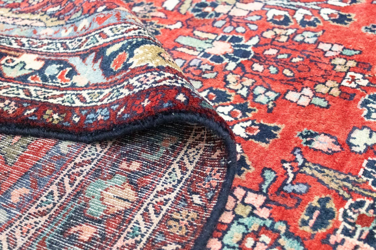 Tapis de couloir Tapis persan - Nomadic - 405 x 150 cm - rouge