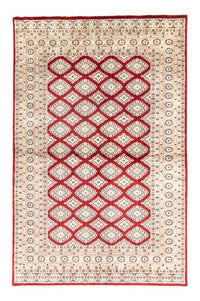 Tapis Pakistani - 198 x 136 cm - rouge