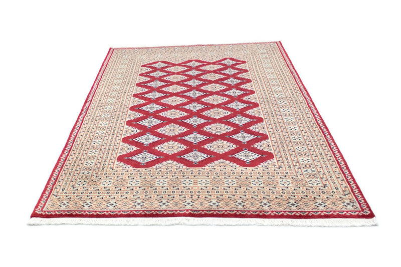 Tapis Pakistani - 207 x 143 cm - rouge