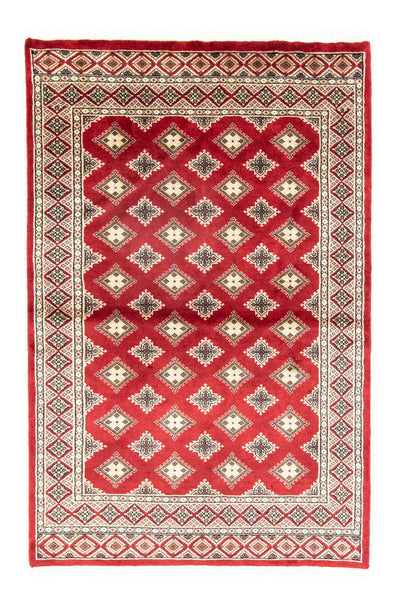 Tapis Pakistani 125x181cm - Tapis oriental - rouge