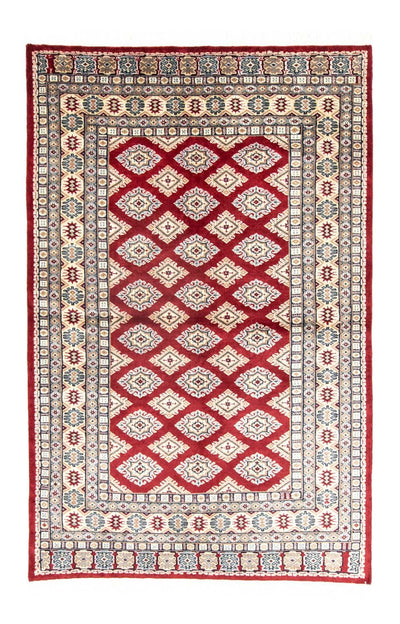 Tapis Pakistani 123x180cm - Tapis oriental - rouge