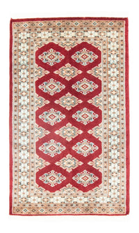 Tapis Pakistani - 126 x 77 cm - rouge