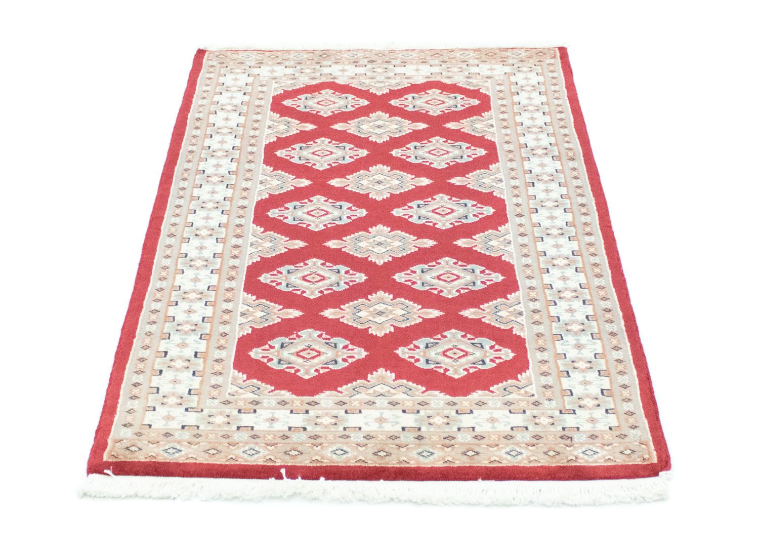 Tapis Pakistani - 126 x 77 cm - rouge