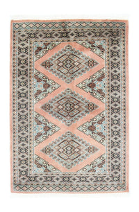 Tapis Pakistani - 119 x 81 cm - rose