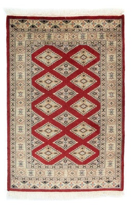 Tapis Pakistani - 93 x 62 cm - rouge
