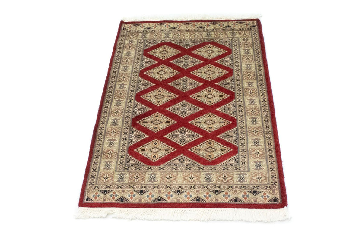 Tapis Pakistani - 93 x 62 cm - rouge