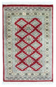 Tapis Pakistani - 94 x 63 cm - rouge