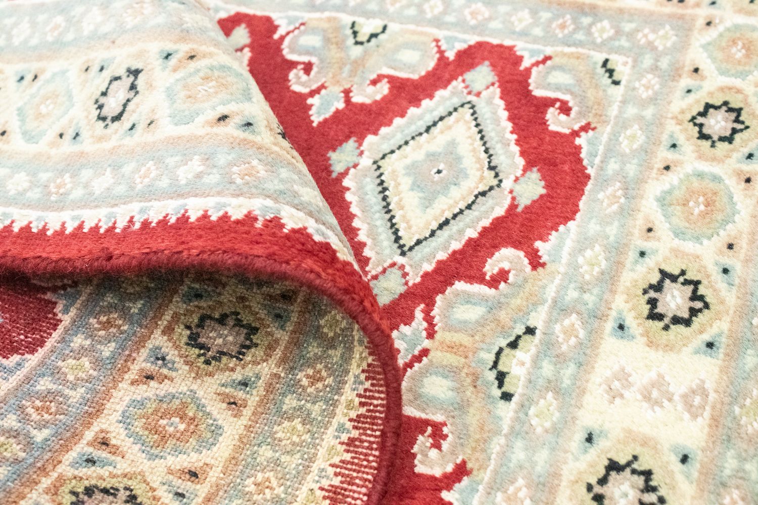 Tapis Pakistani - 96 x 63 cm - rouge