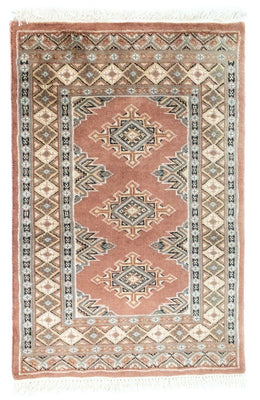 Tapis Pakistani - 88 x 57 cm - marron