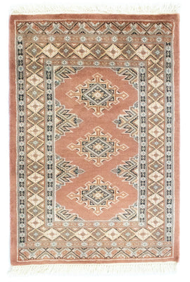 Tapis Pakistani - 88 x 62 cm - marron