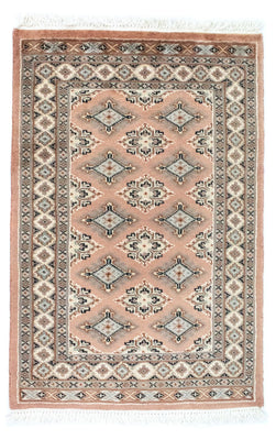 Tapis Pakistani - 91 x 61 cm - saumon
