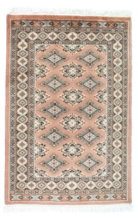 Tapis Pakistani - 91 x 61 cm - saumon
